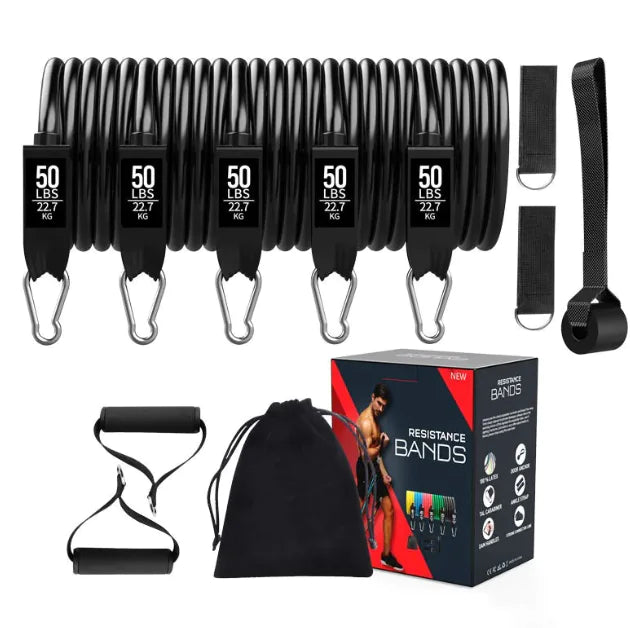 Kit de Bandas de Resistencia Full Body- 200/250/300 lbs