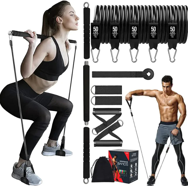 Kit de Bandas de Resistencia Full Body- 200/250/300 lbs